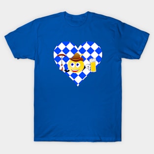 love oktoberfest emoji T-Shirt